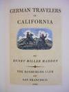 German Travelers in California