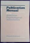 Publication Manual of the American Psychological Association