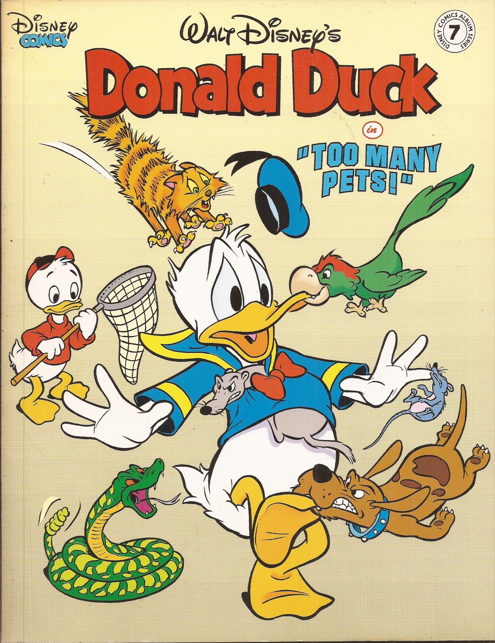 Walt Disney's Donald Duck in Too Many Pets (Disney Comics Album No