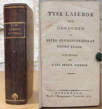 Tysk läsebok för ungdomen i Gefle elementarskolas…