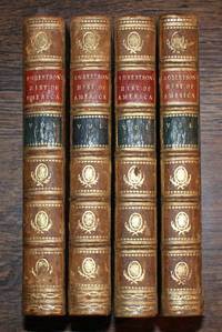 The History of America, the Ninth Edition, in which is included the Posthumous Volume containing the History of Virginia, to the year 1688; and of New England, to the year 1652 (In 4 Volumes - Complete) by William Robertson - 1800