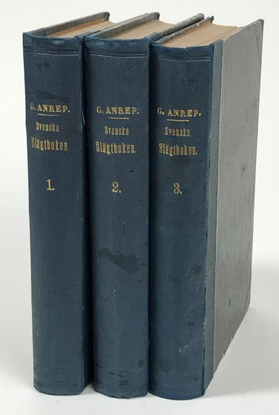 Svenska slägtboken utgifven af Gabriel Anrep.…