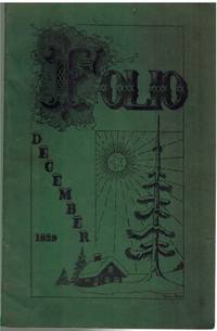 cover of THE FLUSHING FOLIO Volume 34, Number 3 December, 1929
