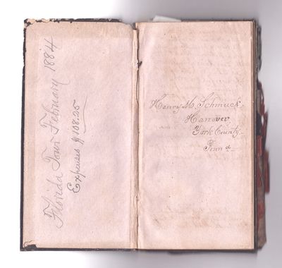 Manuscript journal of an 1884 trip...; (photo 3)