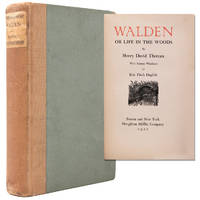 Walden or Life in the Woods by Thoreau, Henry David - 1927