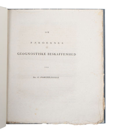 Om Færøernes geognostiske Beskaffenhed.