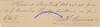 A Rare Nathaniel Currier Handwritten And Signed Receipt To A Famous American Architect That Currier Produced Lithographs For