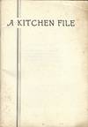 A Kitchen File. [Sold for the Benefit of the Refugee Children in Care of the American Friends' Service Committee]