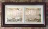 Ancien Mexico / Nouveau Mexico. Two handcolored, engraved prints from Antoine-Francois Prevost's "Histoire Generale des Voyages, Tome XII