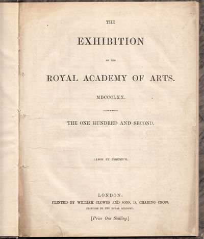 The Exhibition of the Royal Academy of Arts.…