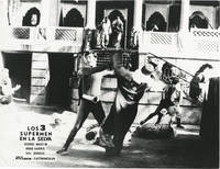 Three Supermen in the Jungle [Los 3 supermen en la selva / Che fanno i nostri supermen tra le vergini della jungla?] (Three original photographs from the 1970 film)