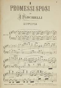 I Promessi Sposi Melodramma in 4 Parti ... Riduzione per Canto e Pianoforte di V. H. Zavertal. Piano-vocal score