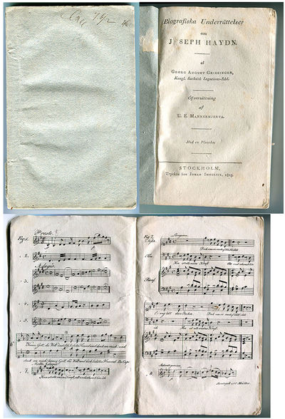 Biografiska underrättelser om Joseph Haydn.…