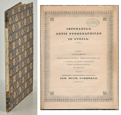 Incunabula artis typographicae in Svecia. Quibus…