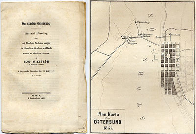 Om staden Östersund. A.a.