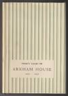 Thirty Years of Arkham House