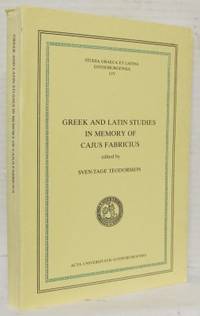 Greek and Latin Studies in Memory of Cajus…