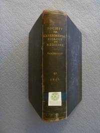 cover of Proceedings of the Society for Experimental Biology and Medicine