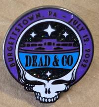 Dead and Company - 2022 - Pin - Burgettstown, PA - KeyBank Pavilion, July 12, 2022