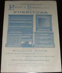 Original 1888 Illustrated Advertisement for Freese & Hamline Chamber Suits