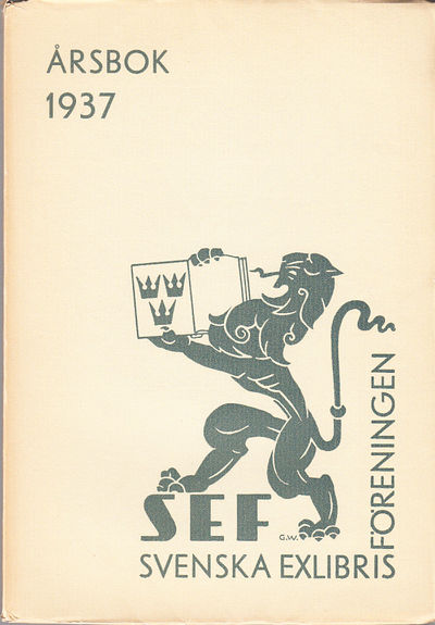 Svenska Exlibrisföreningens Årsbok 1937.