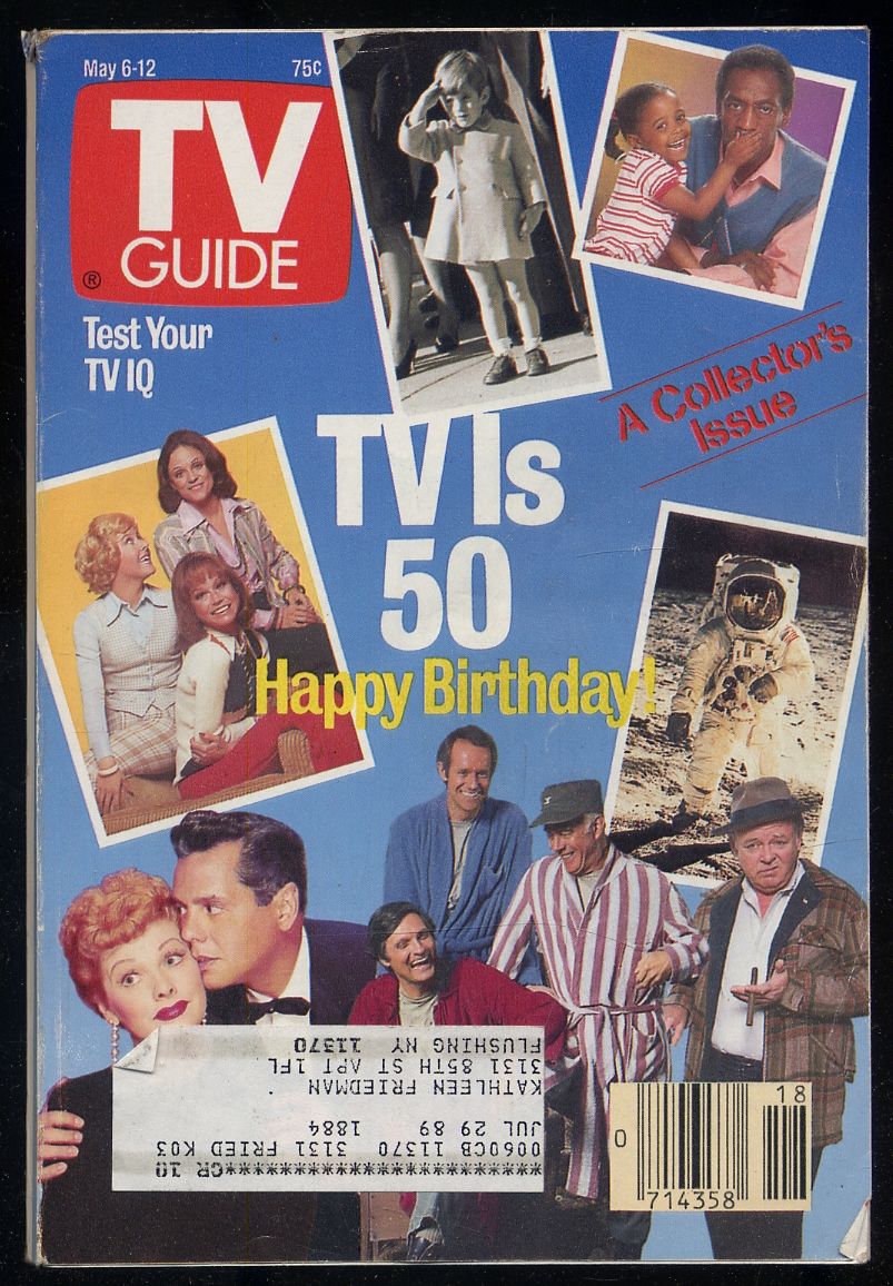 TV Guide May 6-12, 1989 TV Is 50