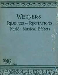 cover of Werner’s Readings and Recitations. No. 48 - Musical Effects.