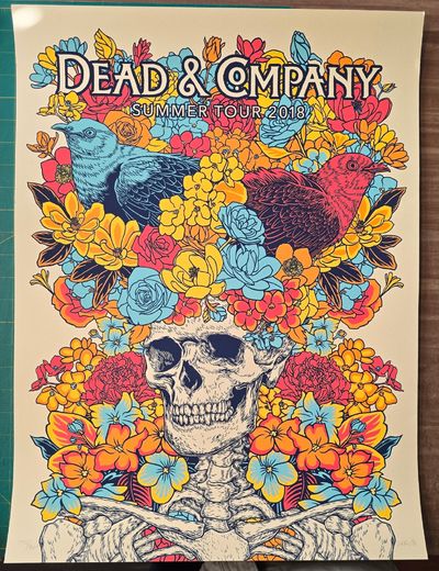 Dead and Company - 2018 Summer Tour - VIP Poster