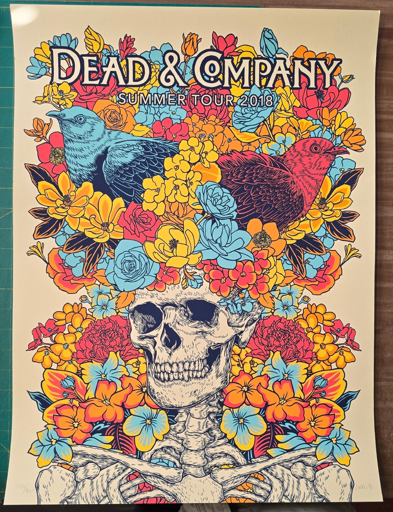 Dead and Company - 2018 Summer Tour - VIP Poster