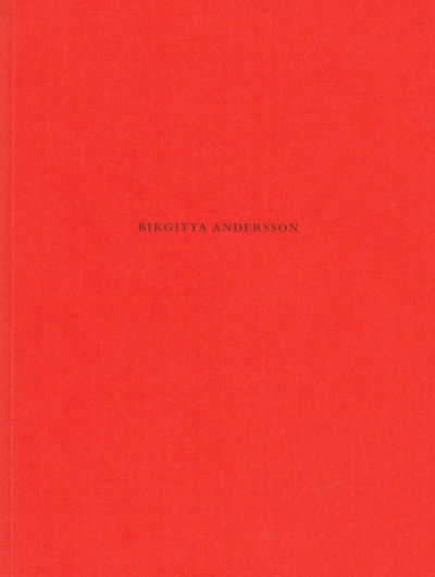 Birgitta Andersson. [=Omslagstitel.]