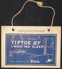 cover of Hotel Dixie Do Not Disturb Sign