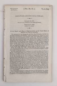 CHESAPEAKE AND OHIO CANAL COMPANY [22ND CONGRESS, HOUSE OF REPRESENTATIVES DOC. 93]
