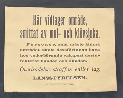 [Epizooti] Här vidtager område, smittat av mul-…