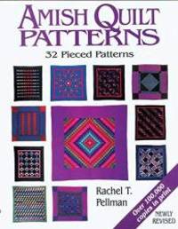 image of Amish Quilt Patterns: 32 Pieced Patterns