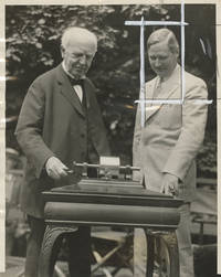 Original photograph of Thomas Edison and A. Harry Moore, 1927