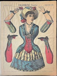 Pantin - Colombine Jumping Jacks c1850 Imagerie d'Epinal 1344