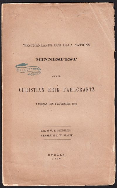 Westmanlands och Dala nations minnesfest öfver…