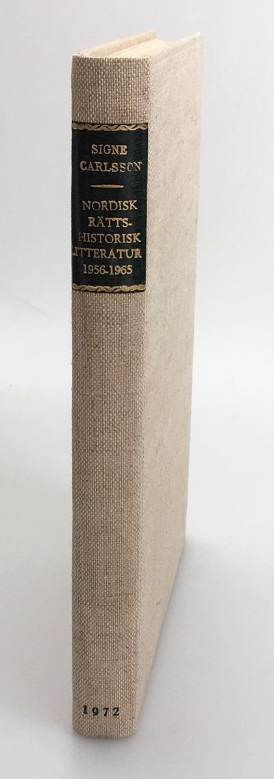 Nordisk rättshistorisk litteratur 1956-1965. En…