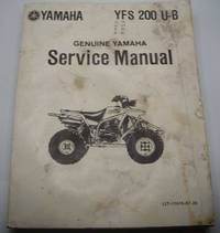 image of Genuine Yamaha Service Manual YFS 200 U-B