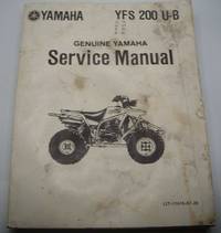 Genuine Yamaha Service Manual YFS 200 U-B