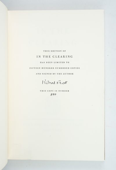 IN THE CLEARING