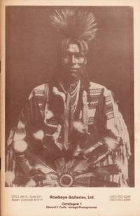 Edward S. Curtis vintage Photogravures Catalogue 1