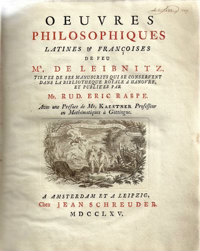 Oeuvres Philosophiques Latines et Françoises de…