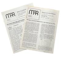 Michigan Anomaly Research Report on Current Research Vol. 1, Nos. 1-2