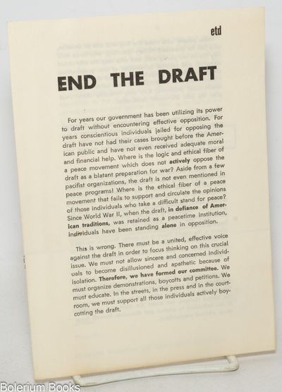 End the Draft