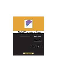 MATLAB Programming for Engineers