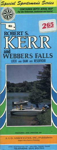 Robert S. Kerr and Webbers Falls Lock and Dam and Reservoir Map