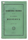 Les dernieres heures de la vie de l'empereur Nicolas I (The Last Hours in the Life of Emperor Nicholas I)