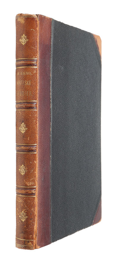 Kritiske Studier og Udkast. - [DEDIKATIONSEKSEMPLAR] (photo 2)