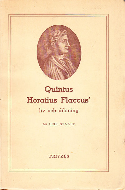 Quintus Horatius Flaccus' liv och diktning. [Utg.…